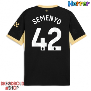 Manchester City Antoine Semenyo #42 Udebanetrøje 2026-27 Kort ærmer Manchester City Antoine Semenyo #42 Udebanetrøje 2026-27 Kort ærmer